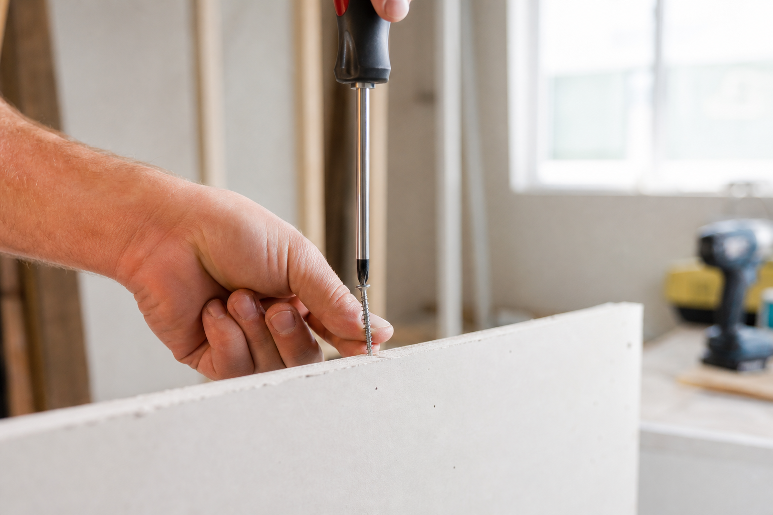 Plasterboard Screw Quantity Calculator: How Many Screws Do You Need?