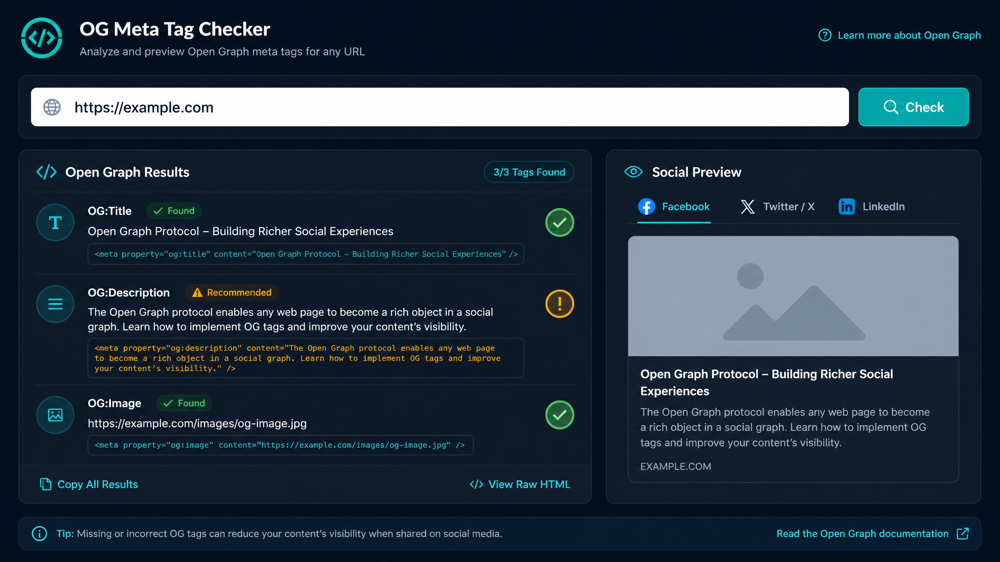 Check OG Meta Tags: The Mata Tag Analyser That Actually Tells the Truth