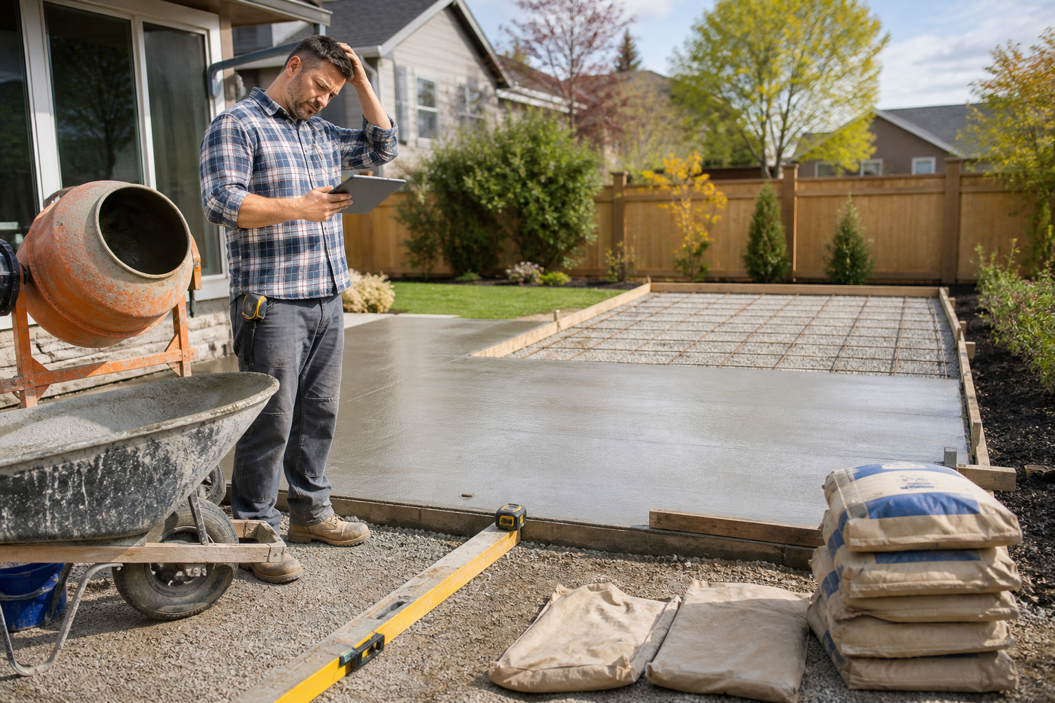 Concrete Patio Calculator: Nail Your Quantities, Dodge Costly Mistakes and Pour Like a Pro