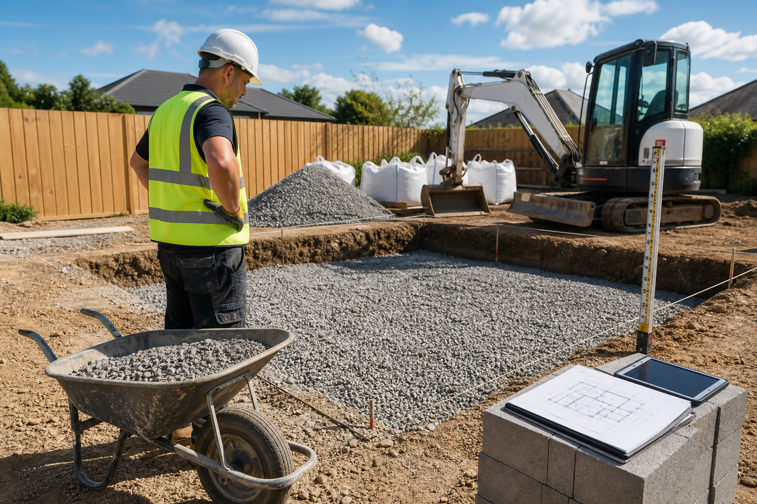 Aggregate Calculator for Foundations: Nail Your Gravel Order First Time, Every Time