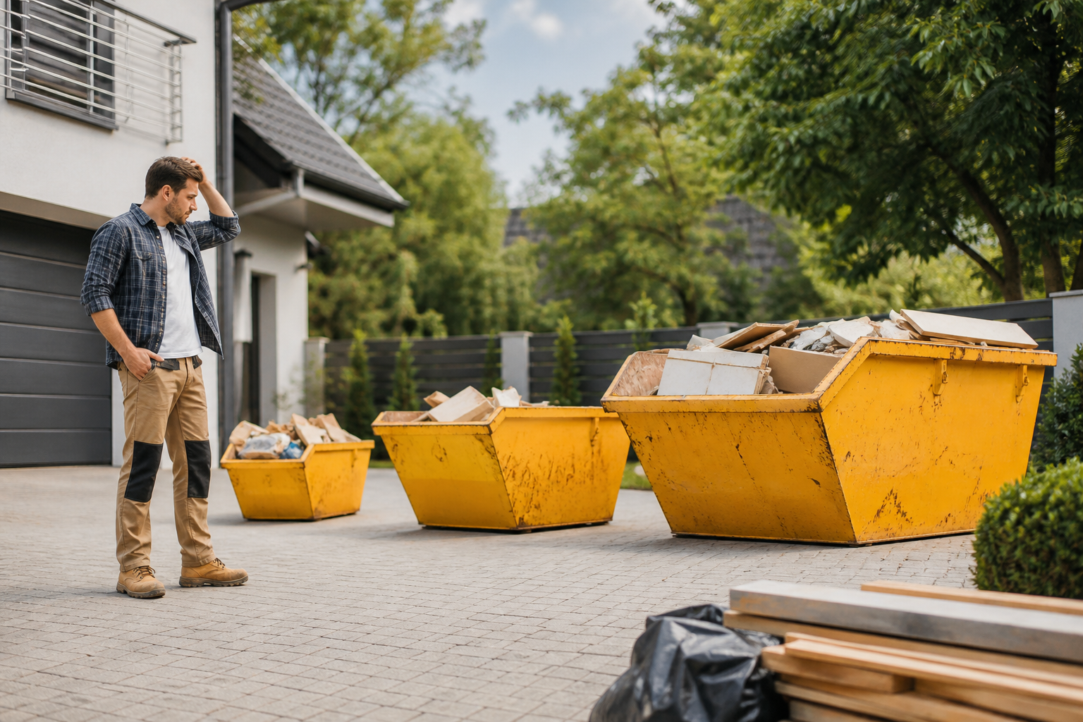 Skip Size Estimator: Stop Overpaying for Air With the Right-Sized Skip Every Time